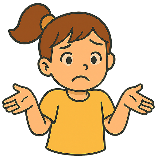 고민이 많은 표정